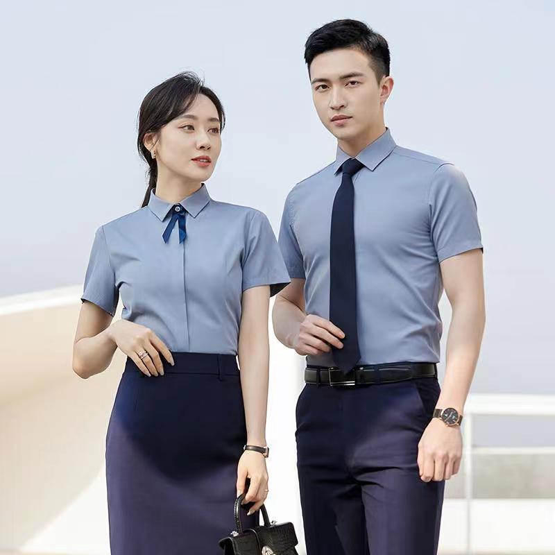 LY-801男女短袖衬衫